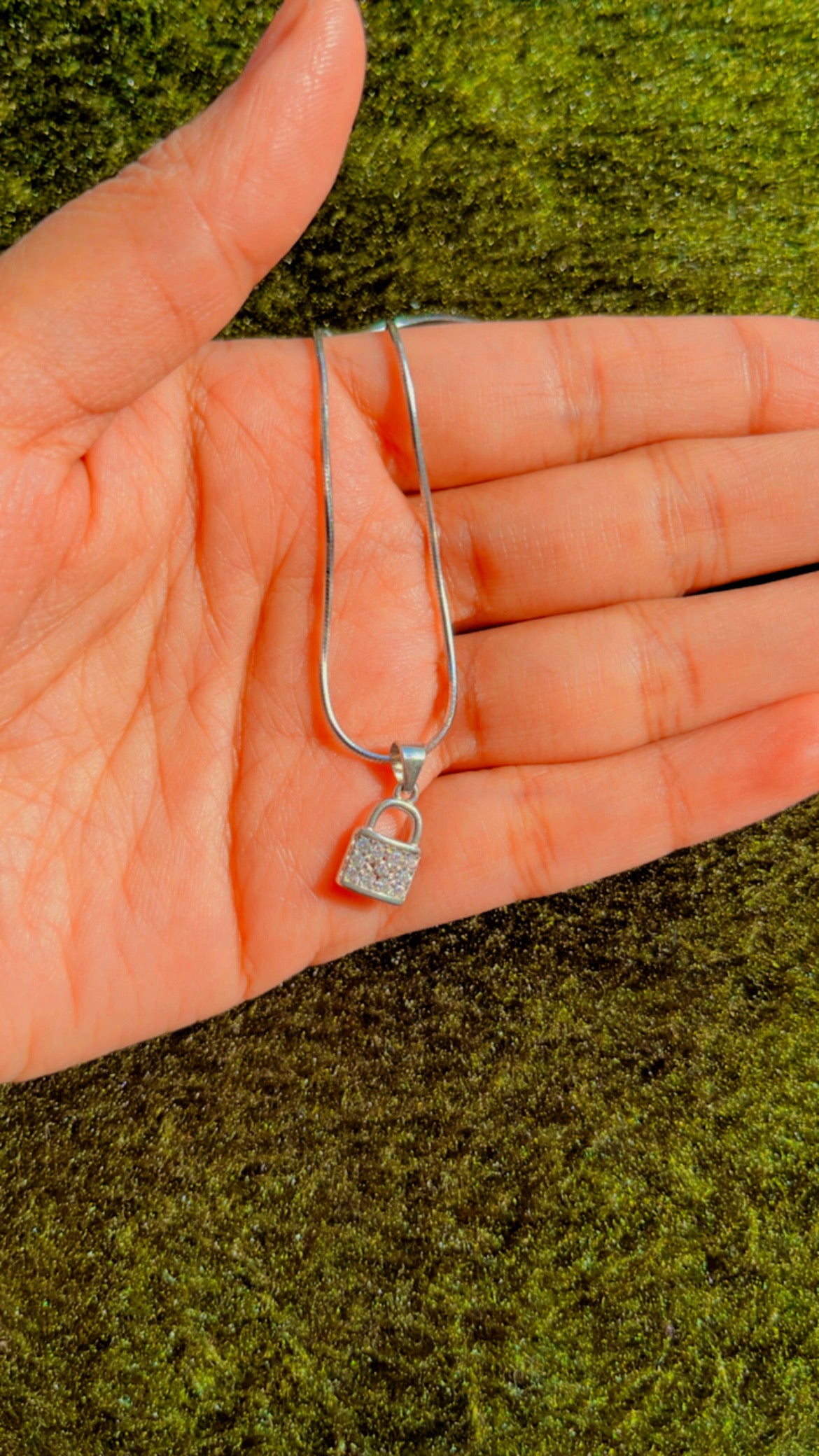 Cute Lock Pendant