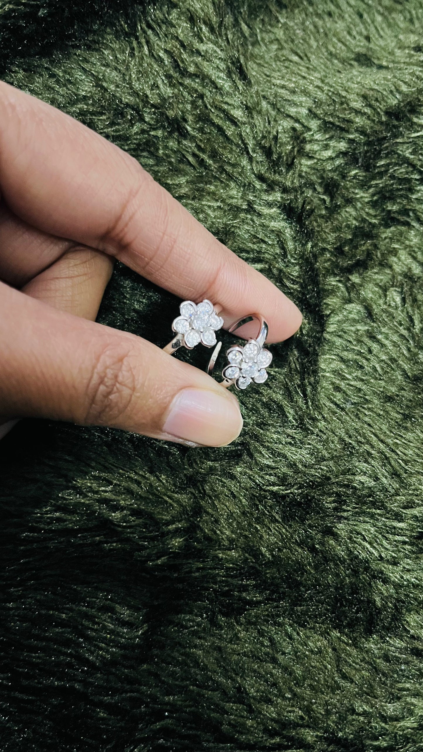 Flower Toe Ring
