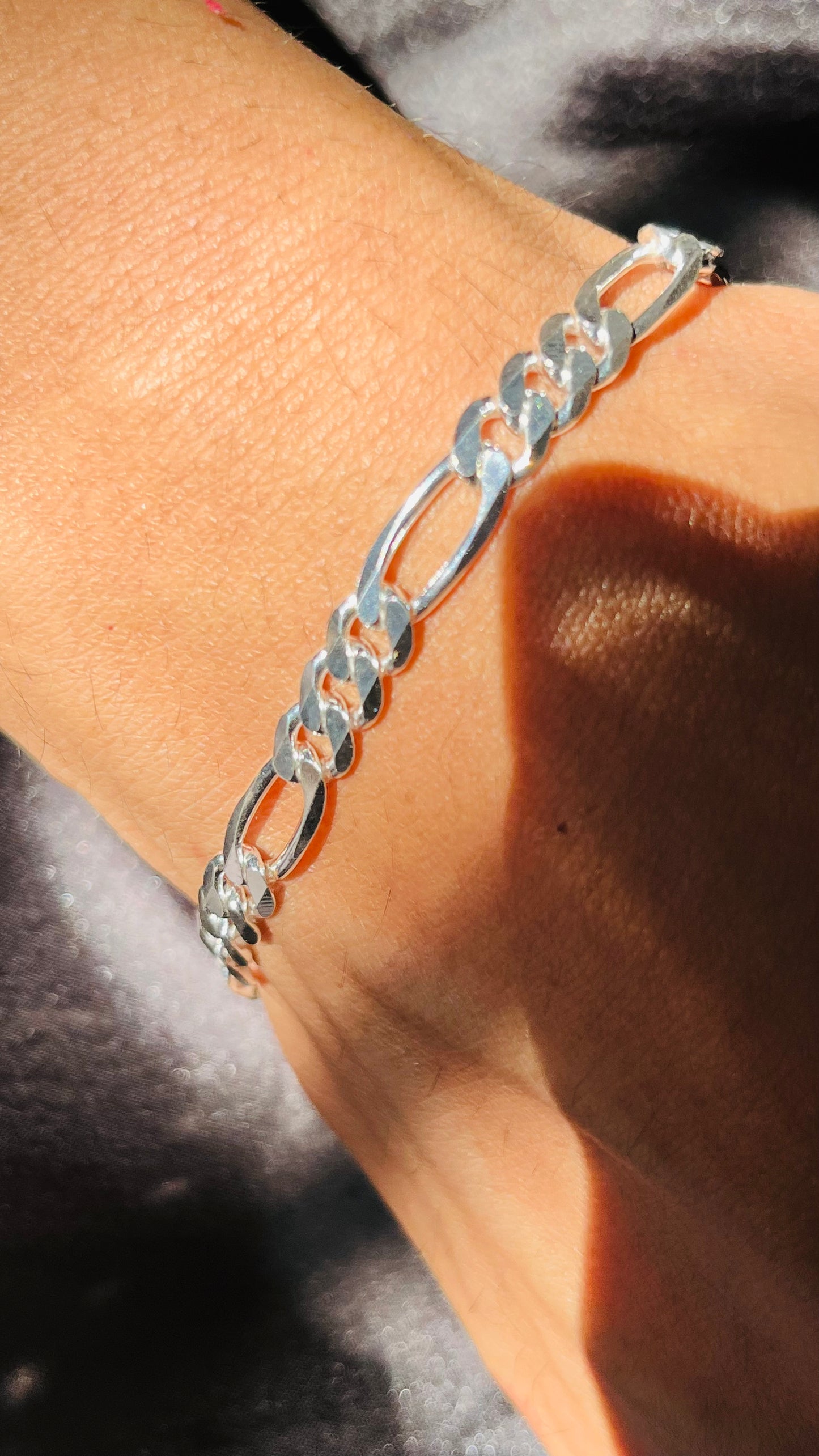 Men's chain linked bracelet