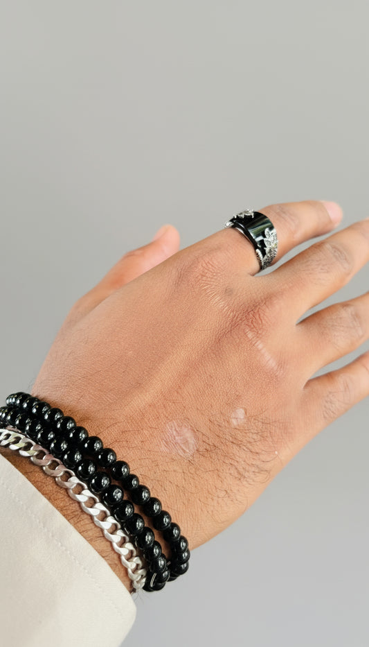 Black Men’s Ring – Rare Design | Limited Edition